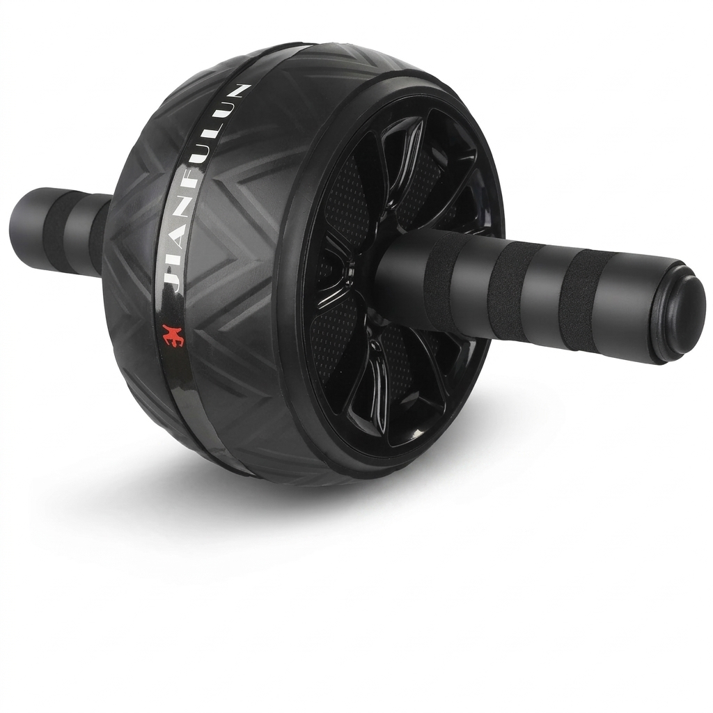 Fitness Ab Roller Wheel – Silent Abdominal Strength Trainer for Home Gym Exercise