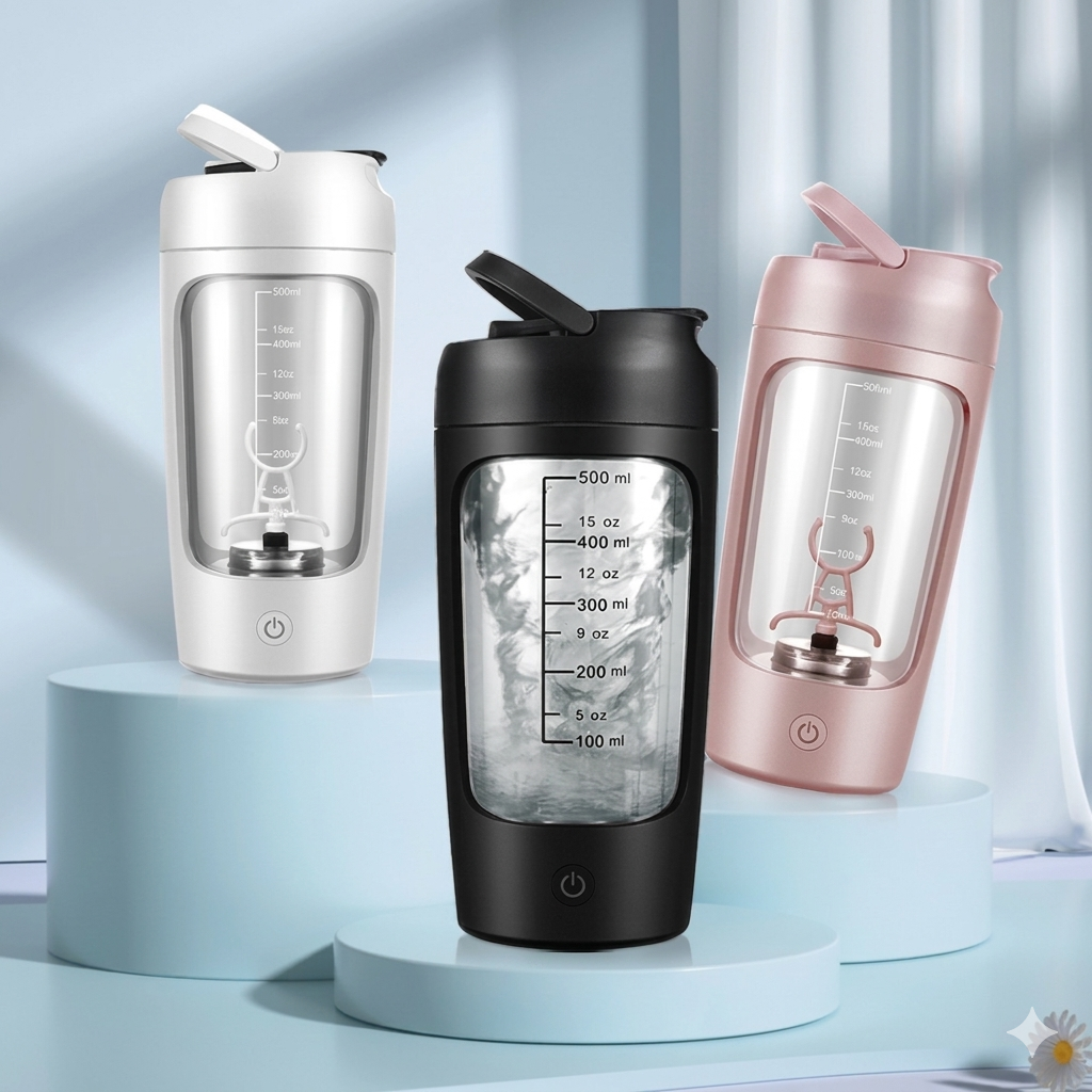 Electric Self Stirring Mug – Automatic Portable Coffee Mixing Cup for Home & Office