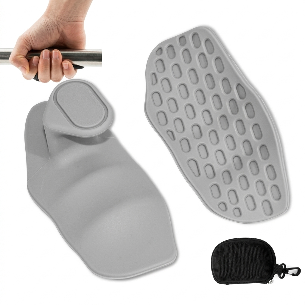 Anti-Slip Grip Strengthener No Sweaty Portable Finger Trainer Breathable Comfort Workout Grips For Dumbbell Lifting