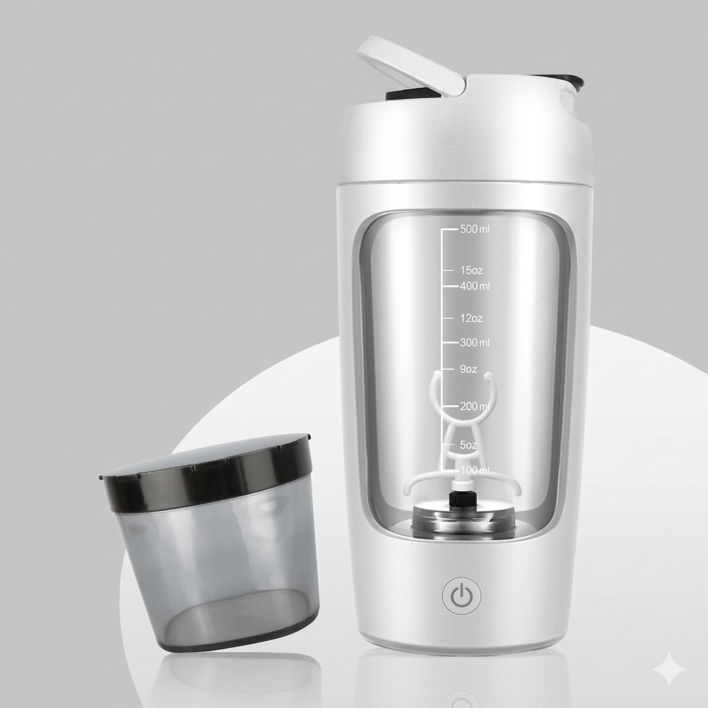 Electric Self Stirring Mug – Automatic Portable Coffee Mixing Cup for Home & Office