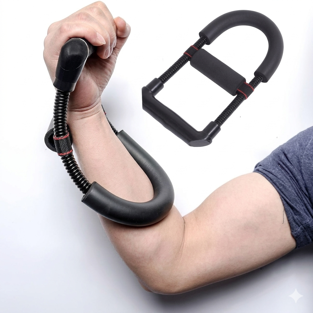 Fitness Hand Grip Strengthener – Adjustable Wrist & Forearm Resistance Trainer